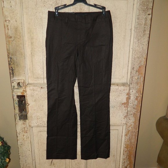 Banana Republic Martin Fit Brown Pants Size 2R NWT (W-6) - Picture 1 of 5